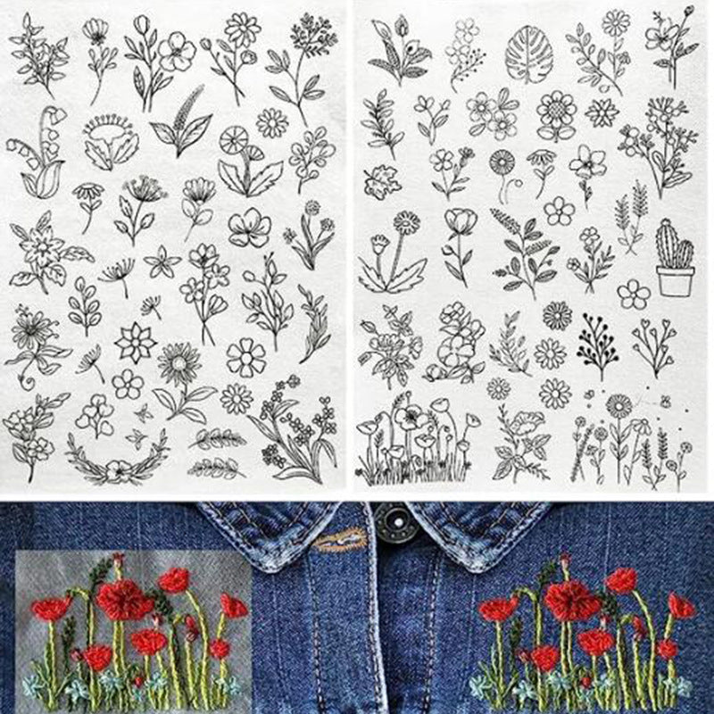Water-Soluble Embroidery Stabilizer Sheets