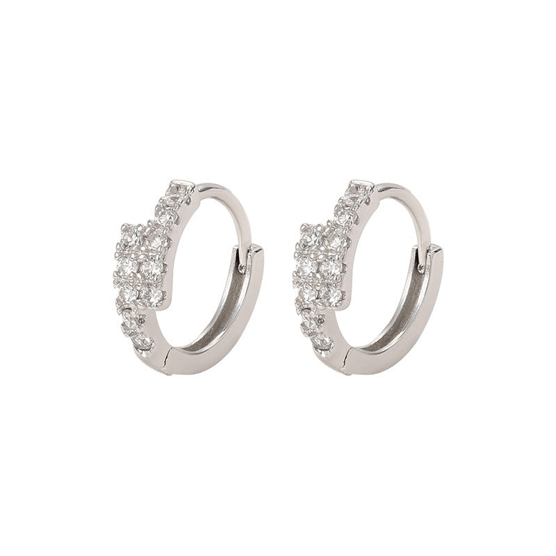 Rhinestone Ear Cuff Clips