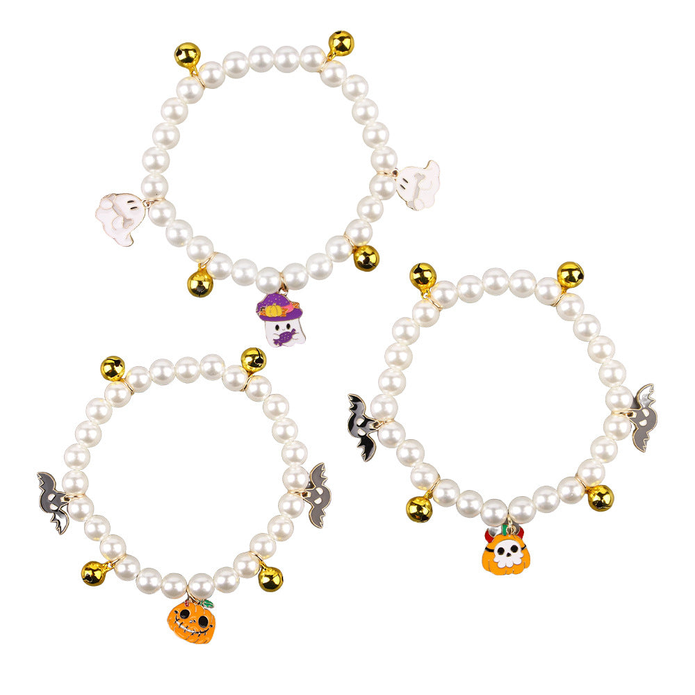 Halloween Pearl Pet Collar