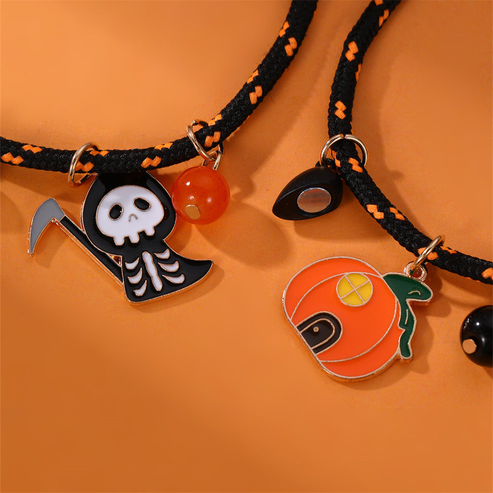 Halloween Couple Magnetic Bracelets