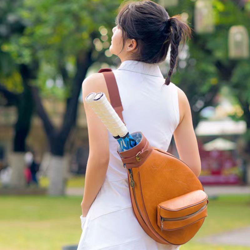 Retro Badminton Shoulder Bag