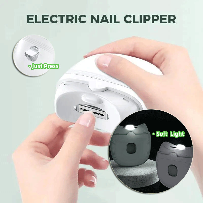 Electric Nail Clipper with Light