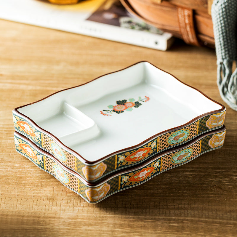 Ceramic Sushi & Dumpling Plate