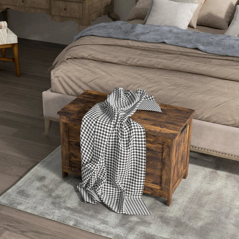 Wooden Storage Trunk