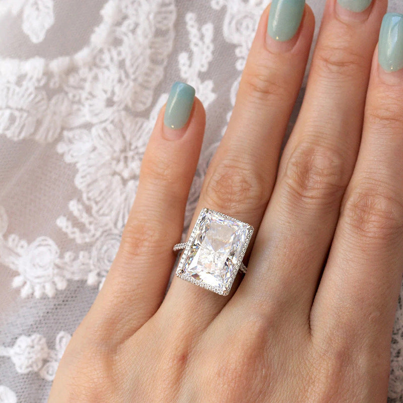 Emerald-Cut Statement Ring