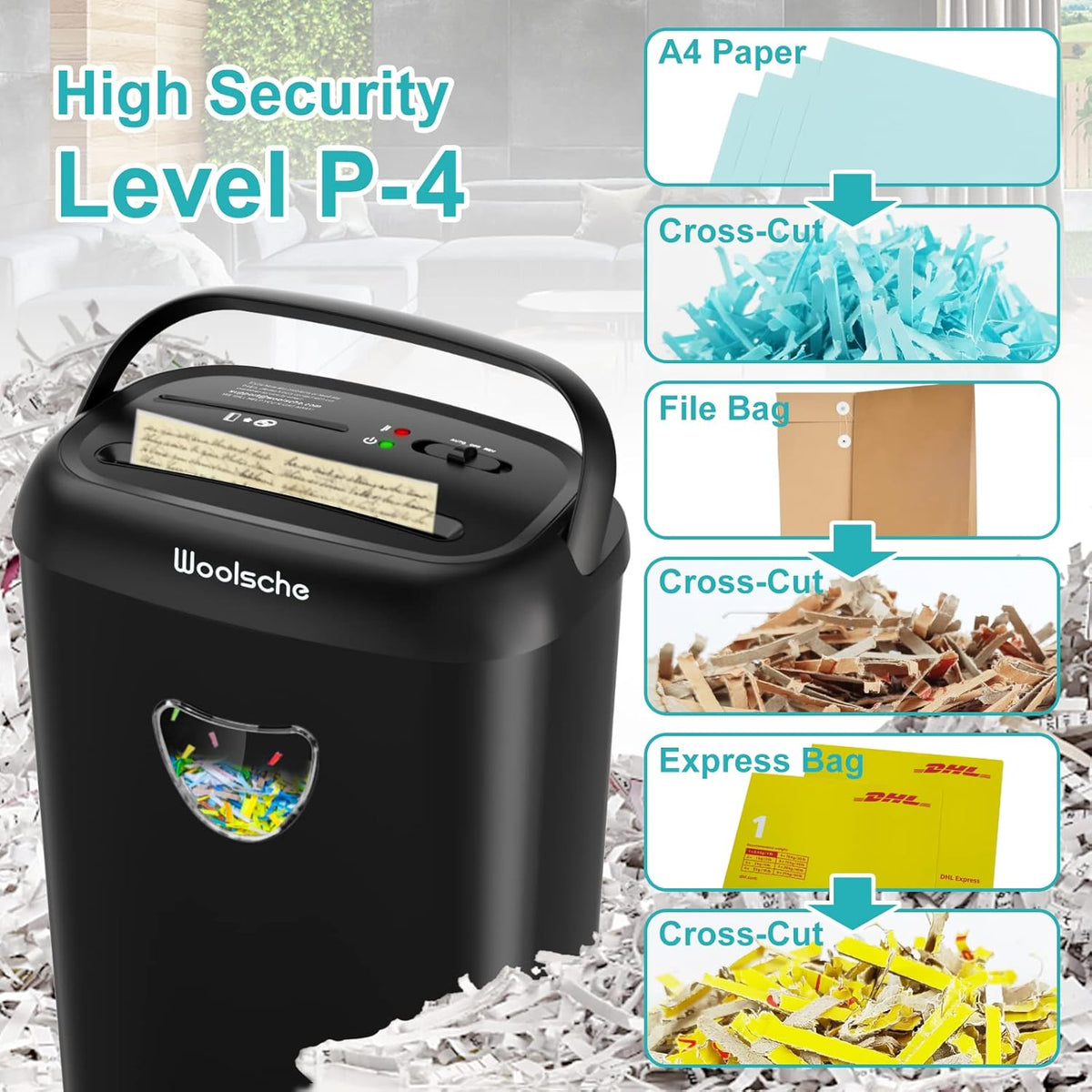 14-Sheet Cross-Cut Paper Shredder