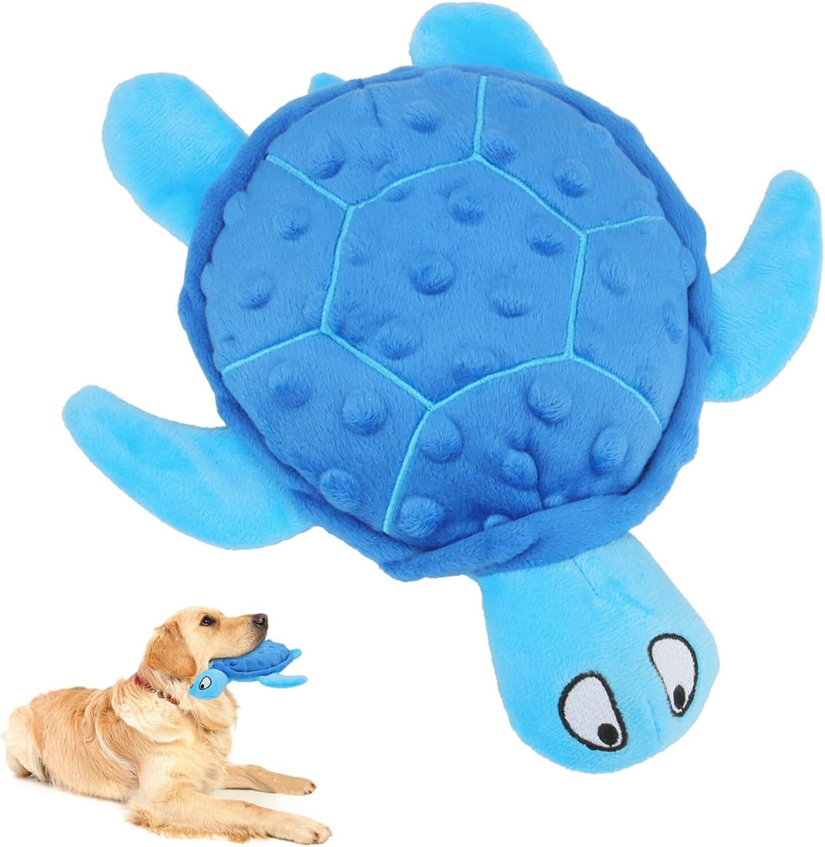 Squeaky Sea Turtle Dog Toy