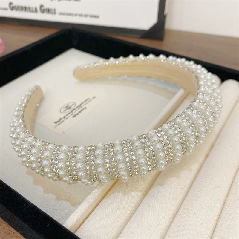 Faux Pearl Headband
