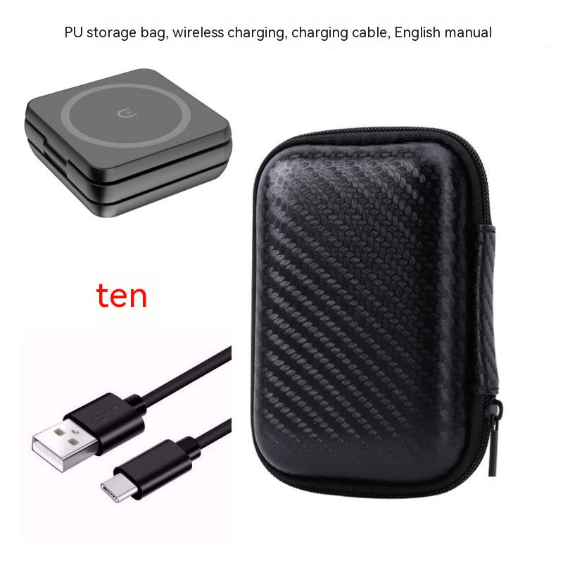Foldable 3-in-1 Magnetic Travel Charger