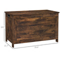 Wooden Storage Trunk