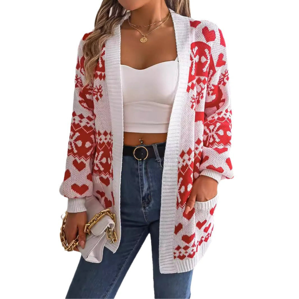 Reindeer Christmas Cardigan