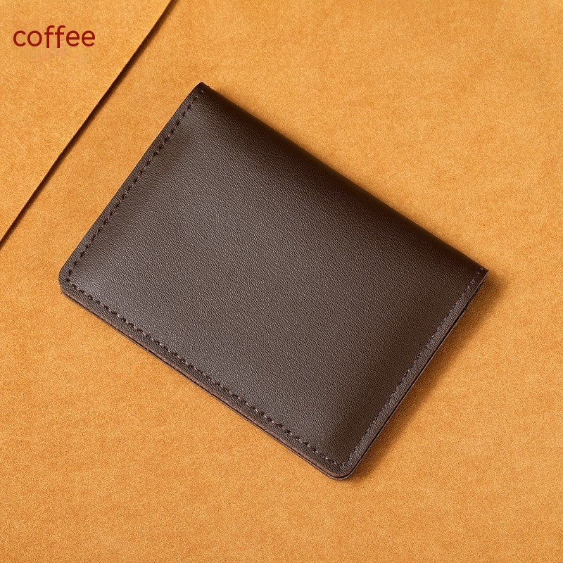 Slim Leather Card Holder