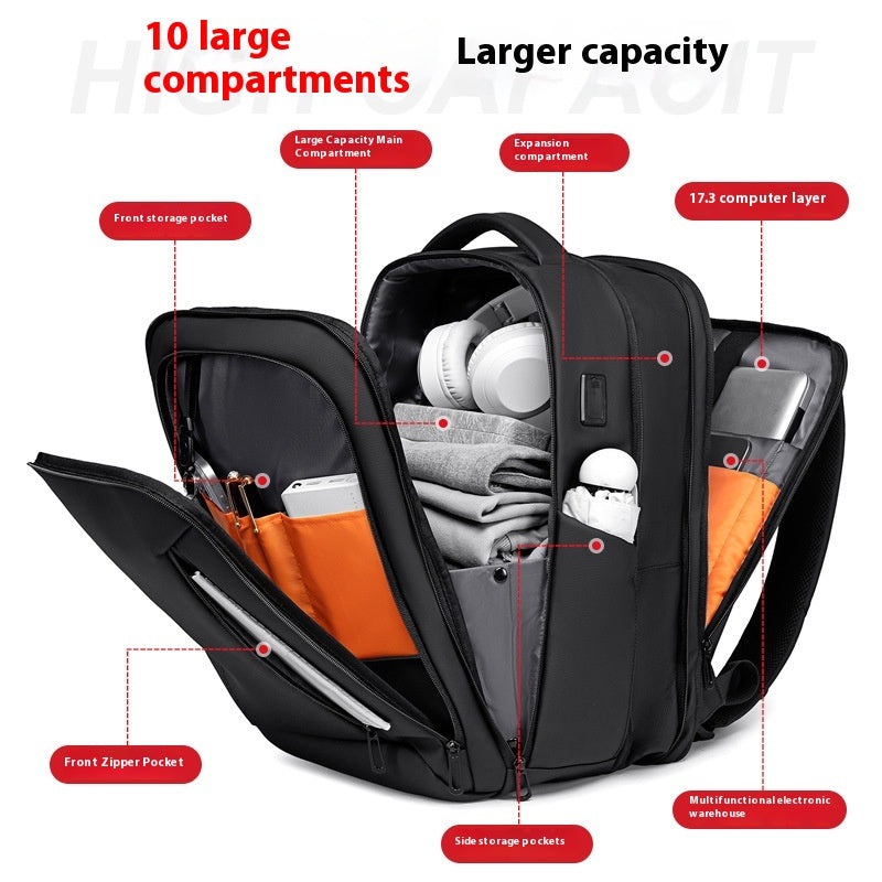 Expandable Waterproof Laptop Briefcase