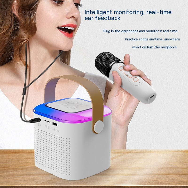Karaoke Bluetooth Speaker with 2 Wireless Mics