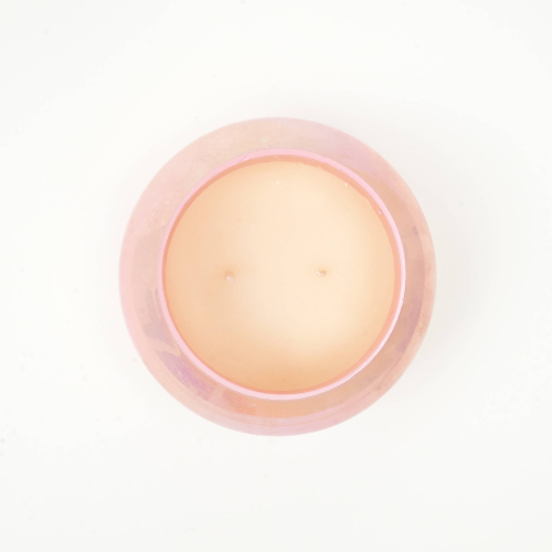 Pink Lustre Scented Candle Jar