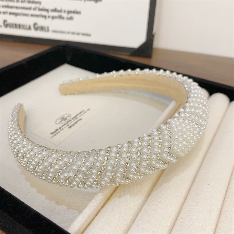 Faux Pearl Headband