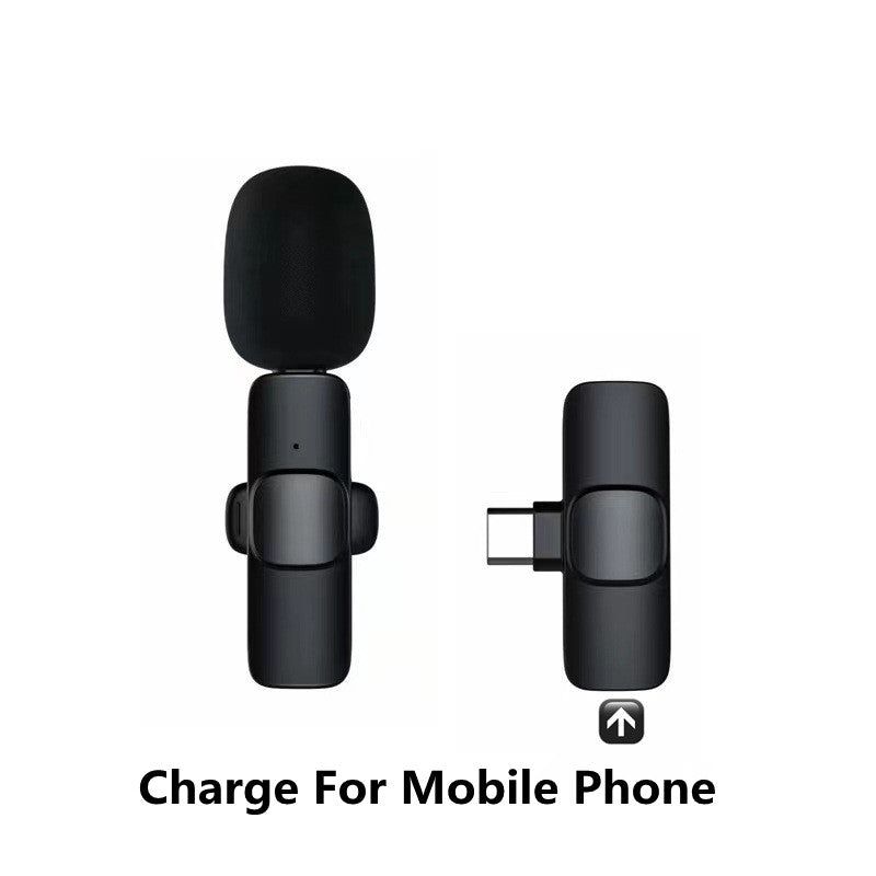 Wireless Lavalier Microphone for iPhone & Android