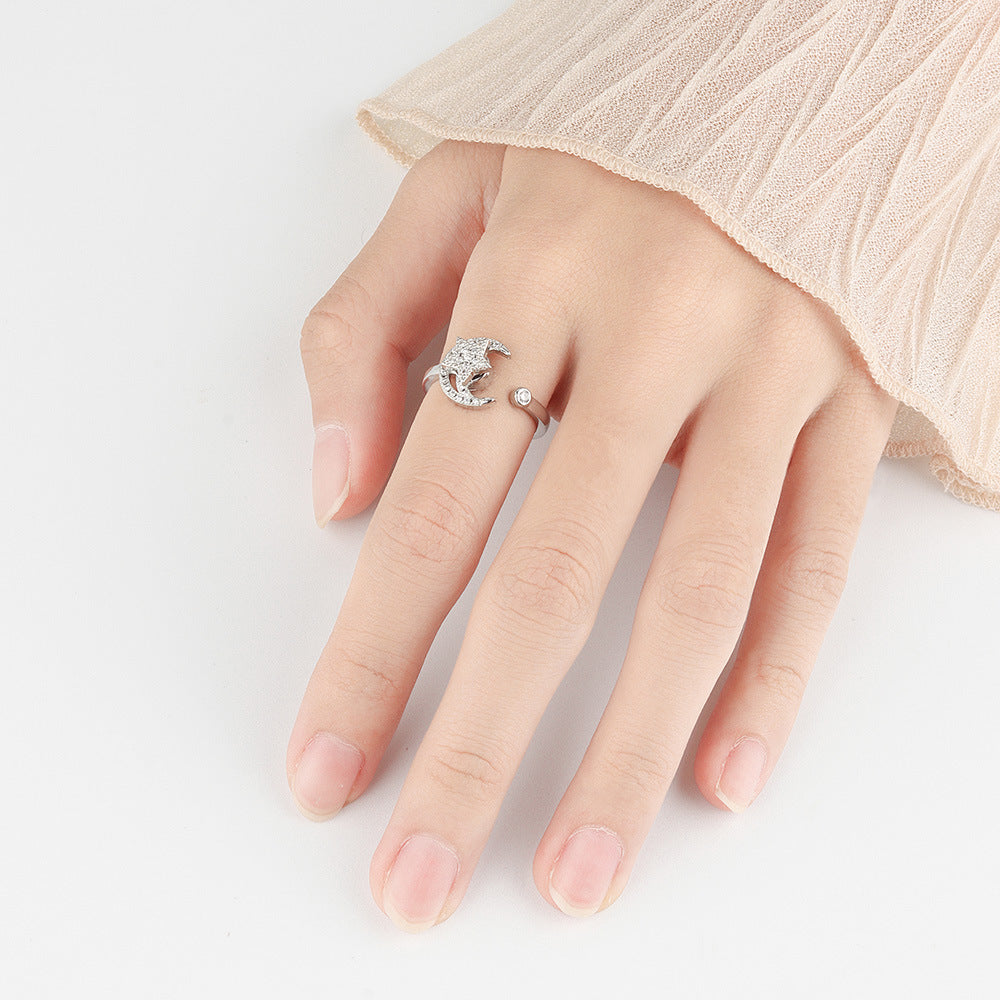Sterling Silver Spinner Ring