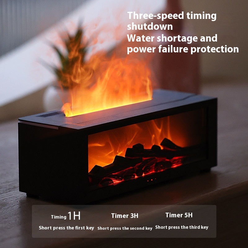 3D Flame Aroma Diffuser