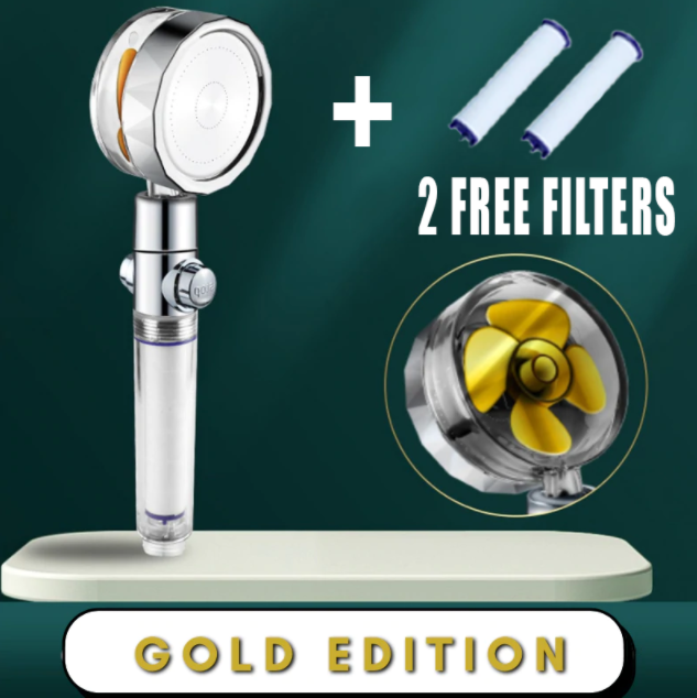 High-Pressure Turbo Fan Shower Head
