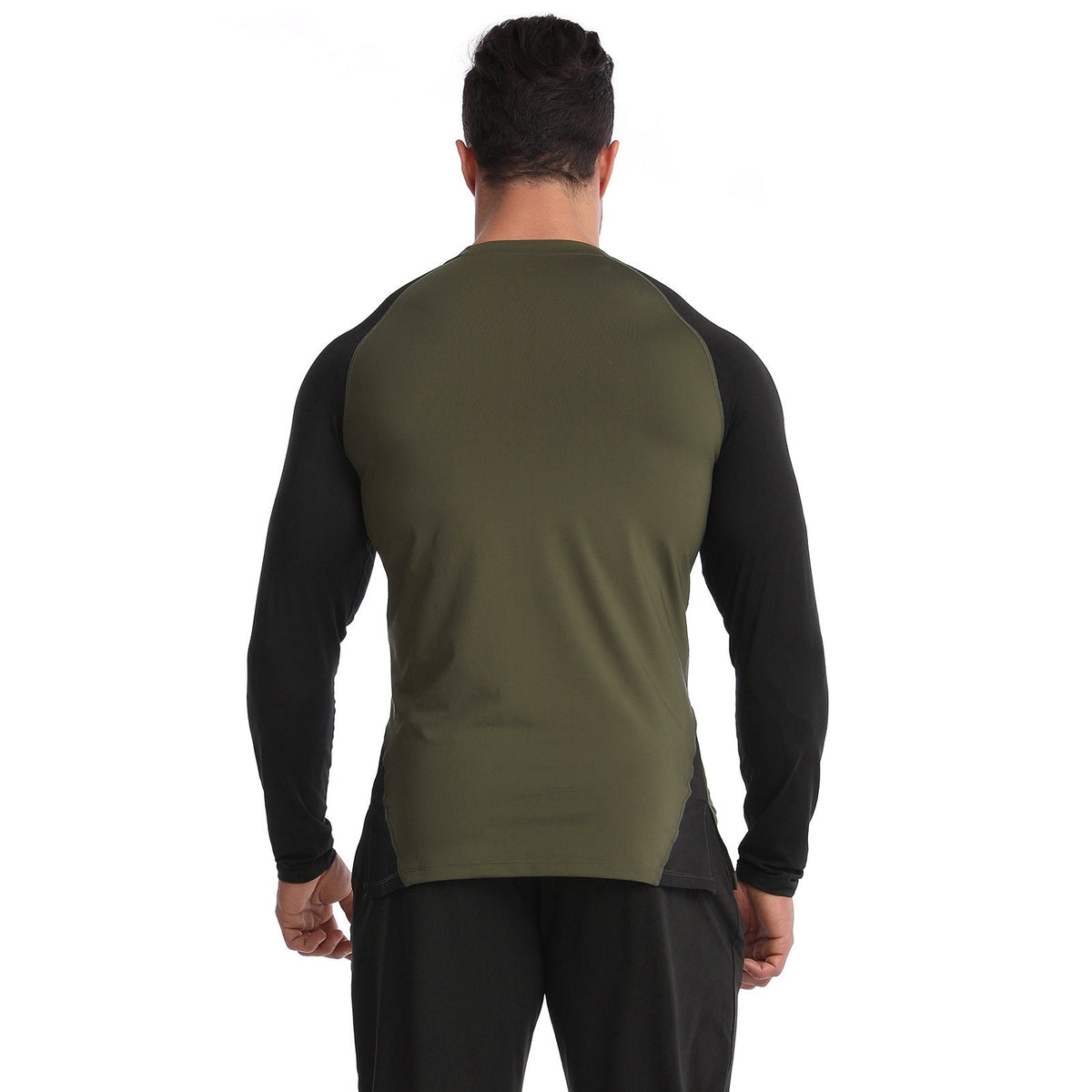 Men's Quick-Dry Compression Long-Sleeve Top