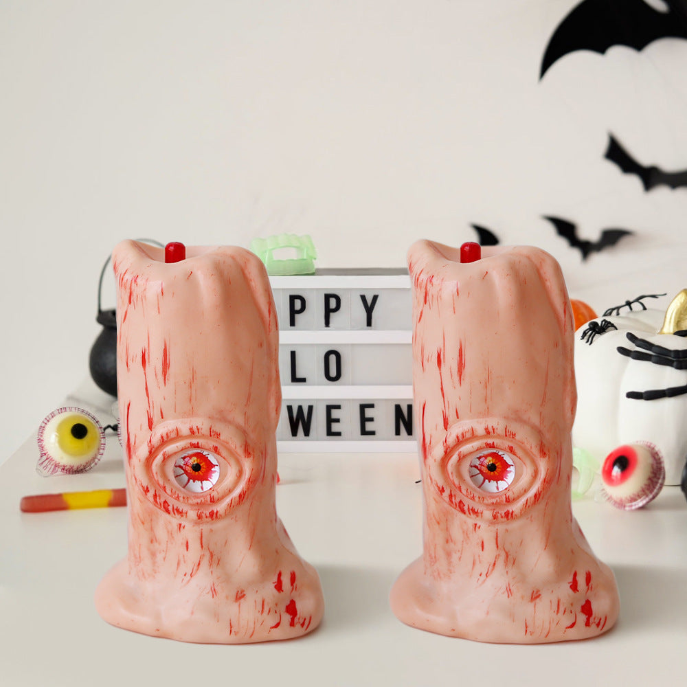Bloody Eyeball LED Candle