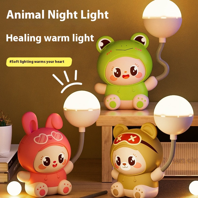 Cute Animal Folding Table Lamp