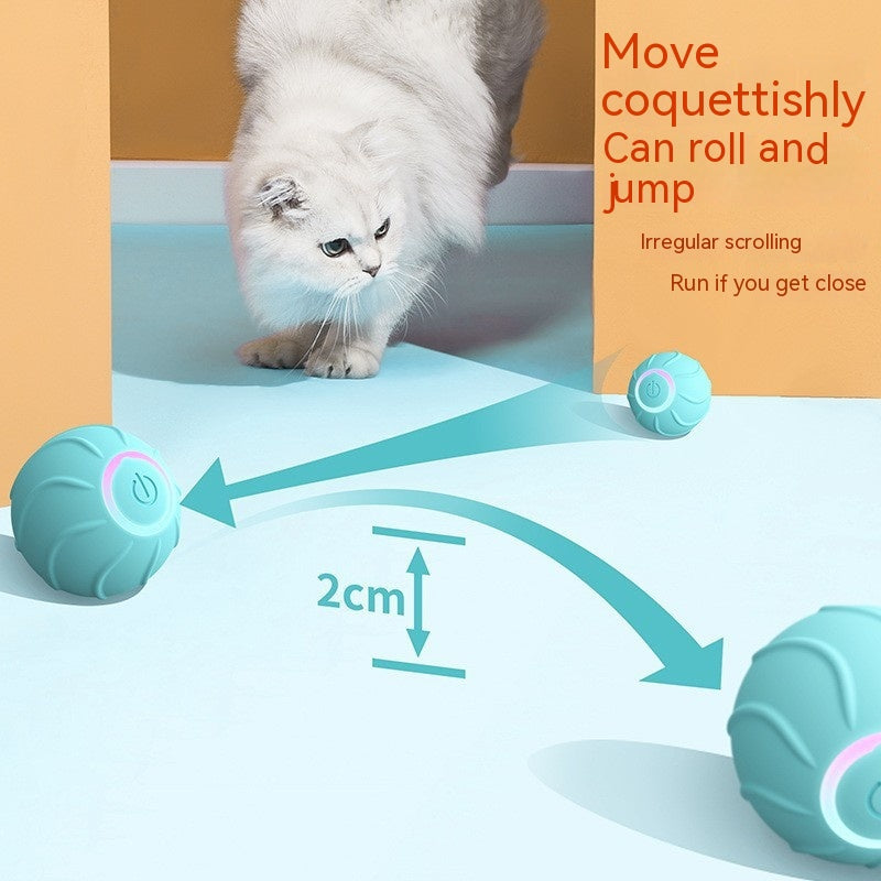 Automatic Rolling Ball Cat Toy
