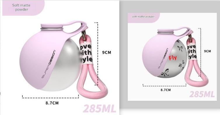 Portable Dog Water Bottle with Bag Dispenser