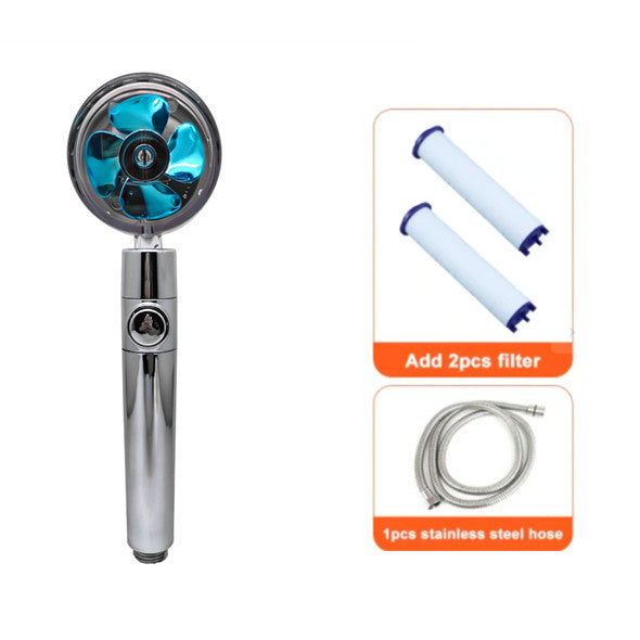 High-Pressure Turbo Fan Shower Head