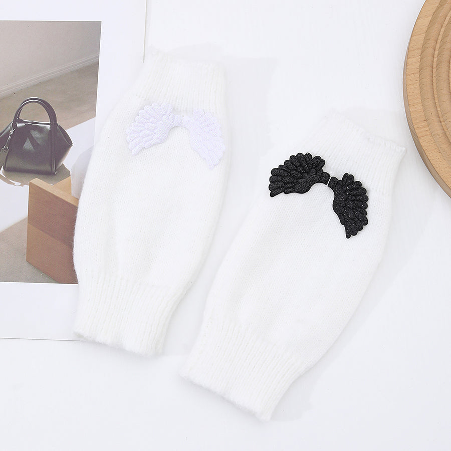 Gothic Knit Wing Arm Warmers