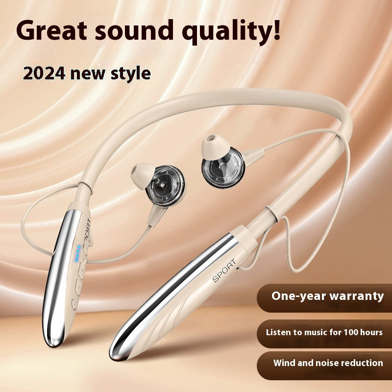 Magnetic Neckband Bluetooth Earphones