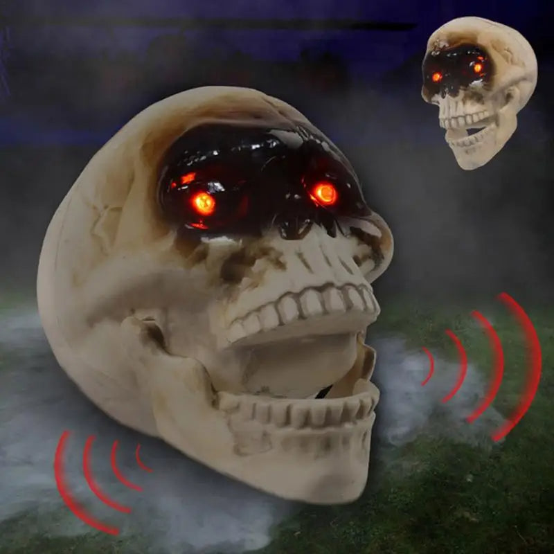 Animated Talking Skull Head