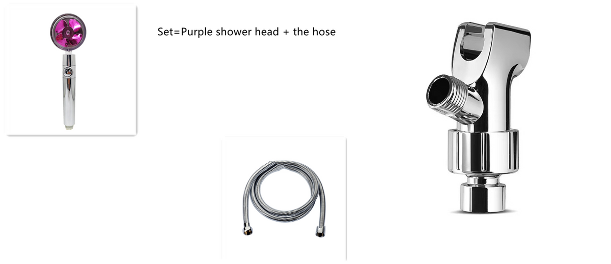 High-Pressure Turbo Fan Shower Head