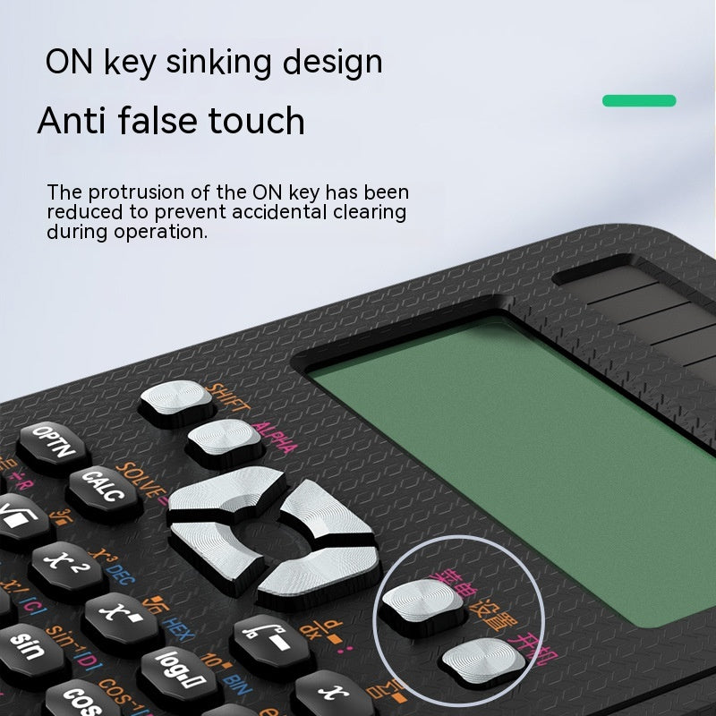 Foldable Scientific Calculator with Writing Pad
