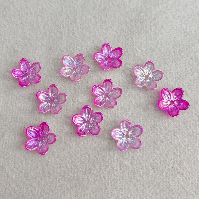 Glow-in-the-Dark Flower Beads