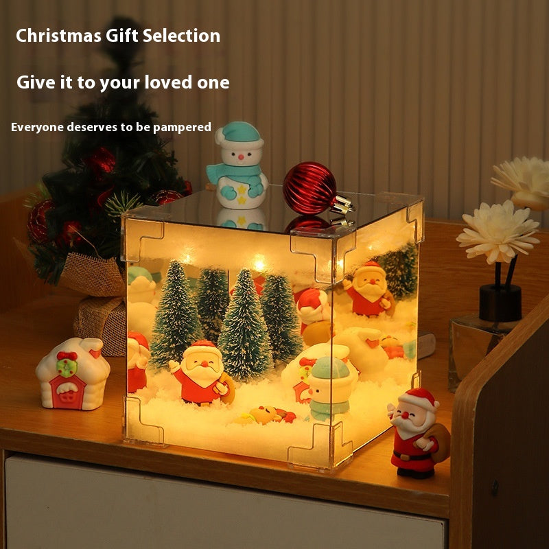 DIY Christmas Mirror Cube Lamp Kit
