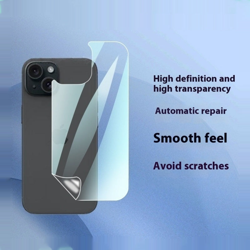Clear Back Protector Film for iPhone