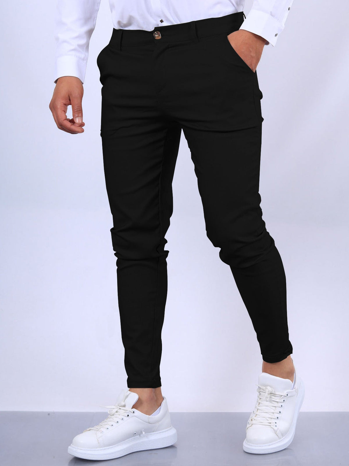 Men's Slim Office Trousers
