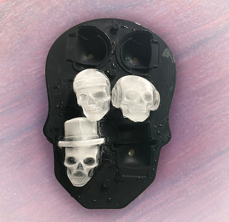 3D Skull Ice Mold