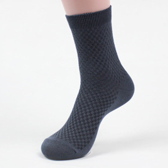 Men's Bamboo Fiber Dress Socks (5 Pairs)