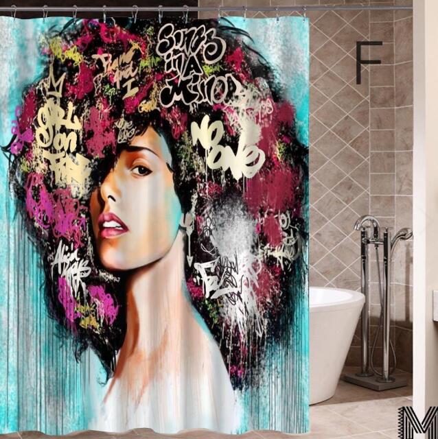 Graffiti Art Shower Curtain