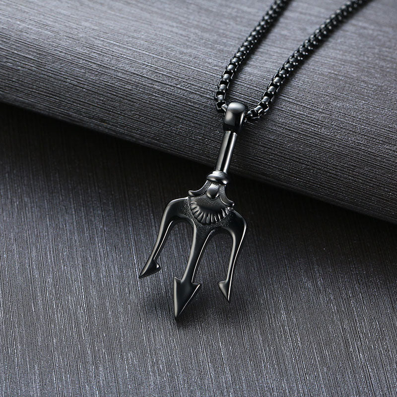 Trident Pendant Necklace