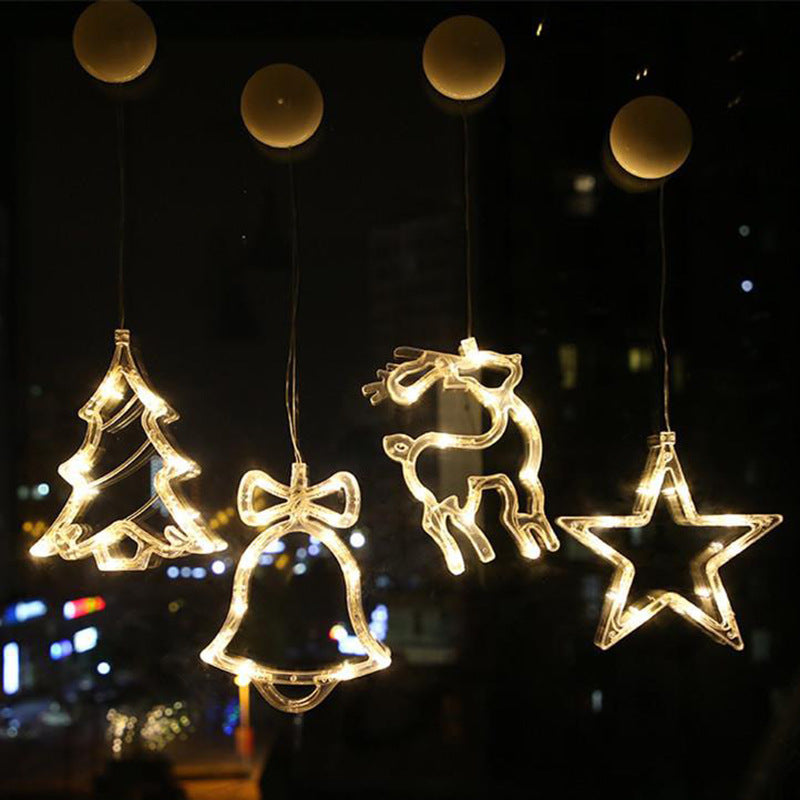 Christmas Window Suction Cup Lights