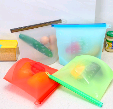Reusable Silicone Food Storage Bags