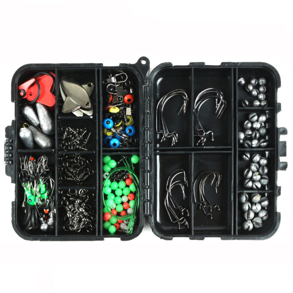 188-Piece Fishing Tackle Accessories Kit