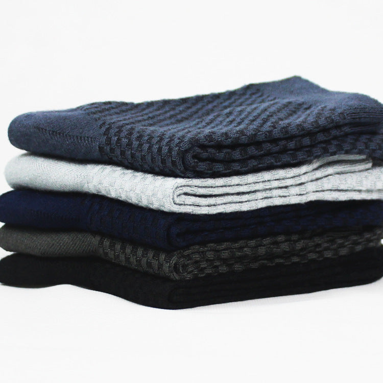 Men's Bamboo Fiber Dress Socks (5 Pairs)