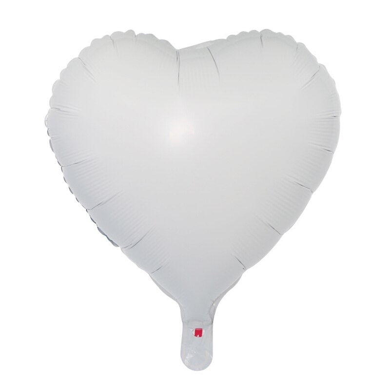 Dove, Heart & Star Foil Balloons