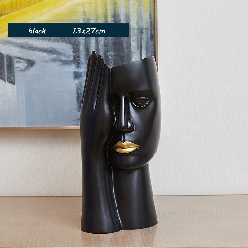 Sculpted Body Art Vase