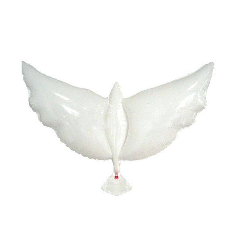 Dove, Heart & Star Foil Balloons